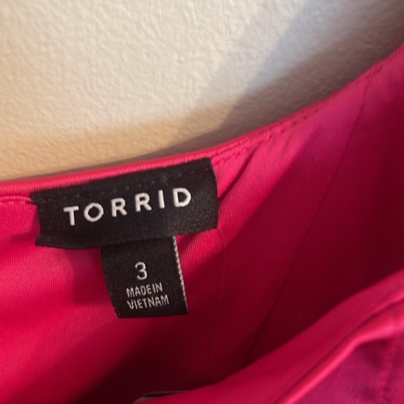 NWT Torrid Satin Sleeveless Corset Top - Picture 4 of 8